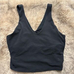 all in motion Black V-Neck Tank Top